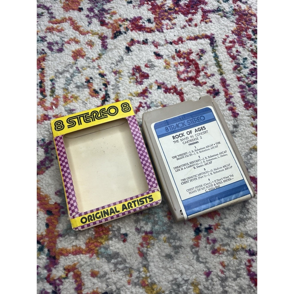 Rock Of Ages Original Artist 8 Track Tape ‎ UNTESTED